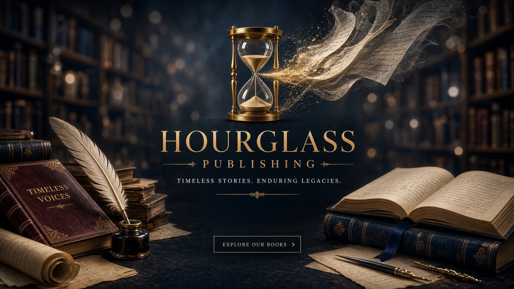 Hourglass Publishing. Timeless stories. Enduring legacies.